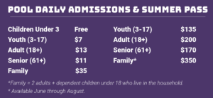 Photo of summer rates